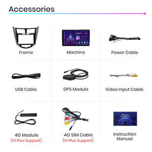 Radio Estéreo para Coche Junsun con Carplay y Android Auto para Hyundai Solaris Accent I25 2010-2016, Reproductor de DVD para Coche Hyundai I25 - Product Image 6