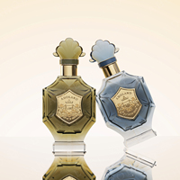 Stock disponible suffisant, flacons de parfum de luxe uniques à fond épais, expédition rapide, MOQ faible