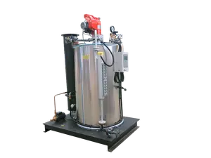 50-500 kg/h Pacote-tipo caldeiras de vapor desatadas industriais do gerador de vapor do gás/óleo