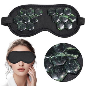 Masque pour les yeux <span class=keywords><strong>en</strong></span> jade avec pierre <span class=keywords><strong>de</strong></span> jade naturelle <span class=keywords><strong>de</strong></span> qualité supérieure <span class=keywords><strong>de</strong></span> haute qualité pour améliorer la beauté <span class=keywords><strong>et</strong></span> la santé <span class=keywords><strong>de</strong></span> la peau du visage du sommeil - Product Image 2