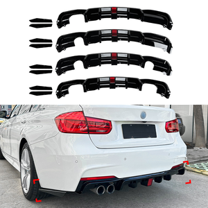 AURON BMW ซีรีส์ 3 F30 F35 ปี 2013-2019 ชุดแต่งกันชนหลัง M-tech พร้อมไฟ - Product Image 1