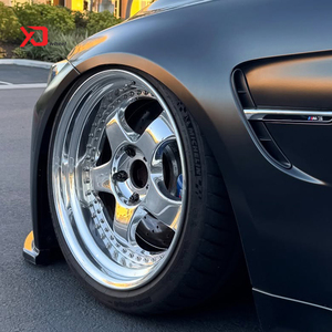 Juego de 2 Ruedas Forjadas de 18, 19 y 20 Pulgadas con Acabado Pulido Profundo, 5x112, 5x114.3, 5x120, 5x100, X108 para Work Skyline GTR Q50 Q60 370z 335i F80 G82 - Product Image 1
