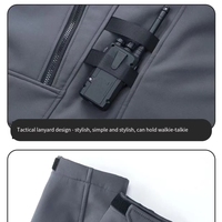 Conjunto Táctico Softshell de Alta Calidad para Hombre con Forro Polar de Camuflaje, Ropa Impermeable para Exteriores