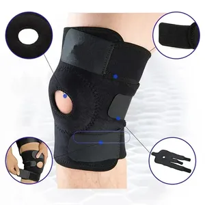 Genouillère Orthopédique Réglable à Rotule Ouverte, Protection pour le Sport et l'Entraînement, Soulagement des Douleurs Articulaires et de l'Arthrite - Product Image 5