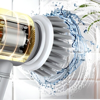 Brosse de nettoyage électrique multifonctionnelle pour cuisine, salle de bain, entretien des chaussures, laveuse portative