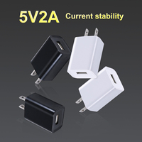 Chargeur USB électrique rapide de haute qualité à port unique 10W avec prise intelligente universelle européenne 5V 2A en sortie