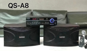 ลำโพง QS-A8 รุ่นล่าสุด กล่องลำโพง KIMISO ลำโพงฮอร์นคู่ขนาด 8 นิ้ว <span class=keywords><strong>ว</strong></span>ูฟเฟอร์ขนาดใหญ่ ลำโพงทาวเวอร์ ระบบโฮมเธียเตอร์ พร้อมไมโครโฟน - Product Image 6
