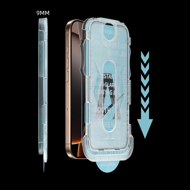 Dust Free Proof Easy Install Magic Box Kit Applicator John Mobile Phone Tempered Glass Film Screen Protector for iphone samsung