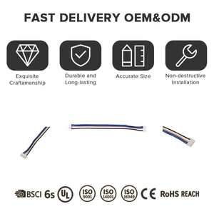 絶縁Cat6 UTPおよびDC 4sqmm 2芯電源ケーブル配線ハーネス（電子機器および通信システム用） - Product Image 4