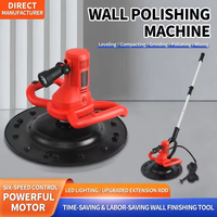 Machine à lisser le ciment et le mortier, Finitionneuse électrique 1680W 220/110V, Ponceuse à mortier pour murs, Polisseuse de sols et murs, Certifiée CE, En stock