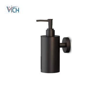 Distributeur de savon liquide mural en acier inoxydable de qualité supérieure, support de pompe pour lavage des mains, accessoire moderne pour hôtel, en promotion - Product Image 2