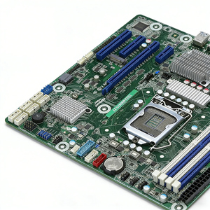 บอร์ดเซิร์ฟเวอร์ E3C246D4U2-2T ราคาคุ้มค่าช่องเสียบ32GB LGA1151 C246 DIMM รองรับช่องสัญญาณคู่ DDR4 95W 10GbE MATX สำหรับเวิร์กสเตชัน - Product Image 3