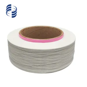 Çin üretimi tam donuk ham beyaz 160D/72F SPH iplik Polyester elastik iplik