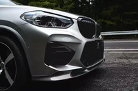 Kit carrosserie complet en fibre de carbone haute qualité style 3D, comprenant spoiler avant, jupes latérales, diffuseur arrière et pare-chocs pour BMW X3M F97 X4M F98