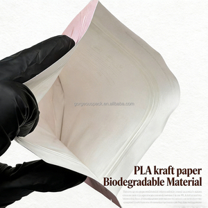 Sacs compostables écologiques, emballages biodégradables en PLA, pochettes refermables, sachets en papier kraft pour aliments en poudre, emballage personnalisé - Product Image 2