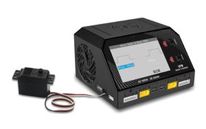 เครื่องชาร์จแบตเตอรี่อัจฉริยะแบบสมดุลสองช่องสัญญาณ ความละเอียดสูง UP8 AC 2X200W/DC 2X300W พร้อมหน้าจอ LCD 4 โหมดการทำงาน สำหรับแบตเตอรี่ LiPo, LiHV - Product Image 5