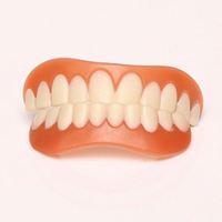 Prothèses dentaires esthétiques en silicone confortables, imitation de placages dentaires, pour soins bucco-dentaires et blanchiment