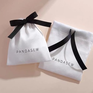 Custom Cotton Drawstring Dust <b>Bag</b> for Caps Shoes <b>Hats</b> High Quality Large Pouch for Handbags Accessories - Product Image 2