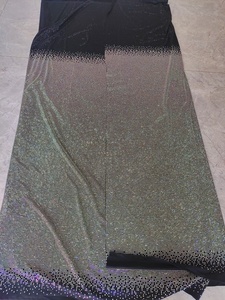 SS10 Crystal AB Cristal noir avec robe en tissu noir Cristaux de tissu à coudre en <span class=keywords><strong>strass</strong></span> - Product Image 6
