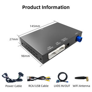 Module de mise à niveau de voiture Rhythm MIB MMI 3G, CarPlay sans fil, Android Auto pour <span class=keywords><strong>Audi</strong></span> <span class=keywords><strong>A4</strong></span> A5 Q5L 2014-2022 - Product Image 3