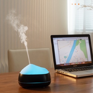 Nouveau diffuseur d'arômes ultrasonique, humidificateur d'air à pulvérisation d'huile 200 ml, essentiel avec lumière colorée, humidificateur d'air à pulvérisation d'huile ultrasonique - Product Image 1