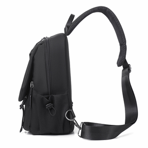 Elegante bolso de pecho cruzado de nailon para hombre, portátil y de <span class=keywords><strong>moda</strong></span> para uso diario, diseño práctico - Product Image 2