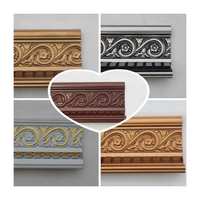 Panneau mural en Pvc de plafond de 200mm, moulage de corniche en plastique acoustique, nouveau Design, vente en gros d'usine