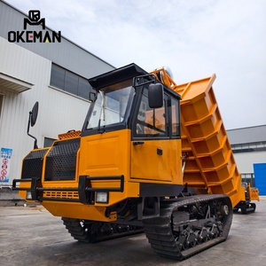 New 10 Ton Tracked Transport Vehicle Large Water <b>Conservancy</b> Project Special Crawler Dump Truck 8x4 Left Fast Gearbox 10 Ton Loa - Product Image 2