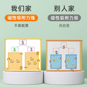 Juguete Matemático Chengyu de Diez Cuadrículas para Niños de 3 a 6 Años, Rompecabezas Educativo de Suma y Resta, Tamaño Mediano/Grande, de Papel - Product Image 3
