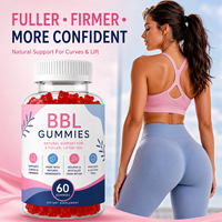 Gummies Maca Plus pour le bien-être et le raffermissement des courbes corporelles (hanches, cuisses, fesses) – Bonbons en vrac de marque privée, fabriqués en Chine