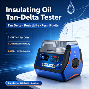 Analyseur automatique d'huile isolante Tan Delta : mesure de la résistivité et de la perméabilité <span class=keywords><strong>relative</strong></span> Tan Delta - Product Image 1