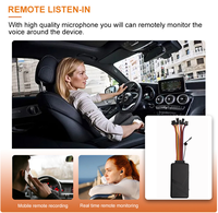 Localizador GPS para Vehículos TrackTok CY13 4G con Control Remoto, Alarma de Bocina, Aplicación Gratuita, Monitor de Voz, Corte de Combustible, Alarma SOS