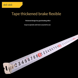 DELI dl277525 đo băng nhà với độ chính xác cao đa đặc điểm kỹ thuật nhỏ mang biểu đồ vẽ và đo lường cao - Product Image 5