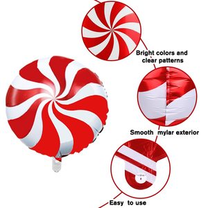 Set <span class=keywords><strong>de</strong></span> Globos Grandes Rojos y Verdes para Decoración <span class=keywords><strong>de</strong></span> Fiesta Temática <span class=keywords><strong>de</strong></span> Cumpleaños Infantil, con Globos <span class=keywords><strong>de</strong></span> Caramelo Navideños, Arco <span class=keywords><strong>de</strong></span> Globos <span class=keywords><strong>de</strong></span> Aluminio, Vórtice <span class=keywords><strong>de</strong></span> Bastones y Piruletas <span class=keywords><strong>de</strong></span> Regalo - Product Image 5