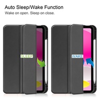 Étui de protection pour tablette iPad 11 pouces 2025 compatible avec l'iPad de 10e génération, housse durable