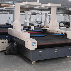 In kỹ thuật số may mặc dệt Laser máy cắt vải thăng hoa vải Laser Cutter 1820 với <span class=keywords><strong>Auto</strong></span> Feeder - Product Image 5