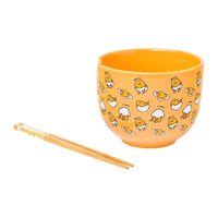 Bol à ramen en céramique avec baguettes, motif dessin animé mignon, cadeau de Noël, vente en gros, personnalisation OEM, faible MOQ, stock disponible, livraison rapide