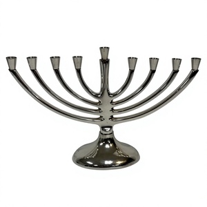 Chandelier à 9 bras en métal chromé, design moderne, base ronde, centre de table classique, décoration intérieure - Product Image 1