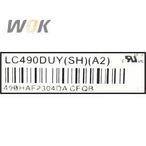 Display <span class=keywords><strong>LG</strong></span> LC490DUY-SHA2 <span class=keywords><strong>FHD</strong></span> 49 Pollici, Schermo LCD LED TFT, Pannello Open Cell, Parti di Ricambio per Riparazione TV Smart - Product Image 2