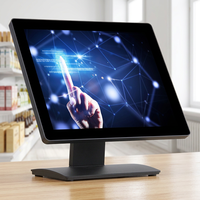 Direkt vom Hersteller: Öl- und Staubresistenter 17-Zoll-Touchmonitor mit HD-Auflösung, 10-Punkt-Kapazitiver Multi-Touch-Bildschirm für POS-Systeme