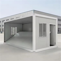 Maison conteneur en acier de 20 pieds, installation rapide, design pliable en Z, préfabriquée et repliable