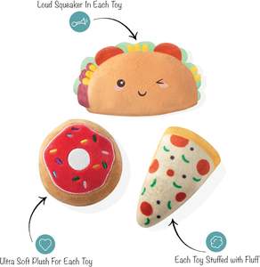 Conception personnalisée Peluche douce Pet Squeak Toy Snuffle Dog Treat Toy - Product Image 2