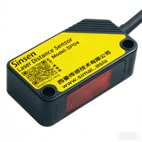 Capteur photoélectrique carré rétro-réfléchissant 10-30V NPN NO, série de capteurs optiques laser, détection 4M, IP65