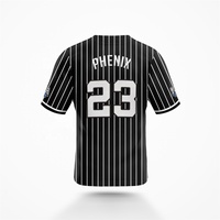 Sublimation de maillot de baseball personnalisé de qualité supérieure, broderie disponible