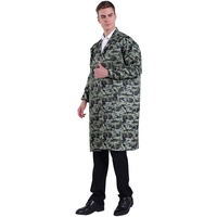 ZN-Blue Camo Promotion Longue Robe Porter Travail Porter Personnel Usure et Résistance À La Saleté Hommes Uniforme