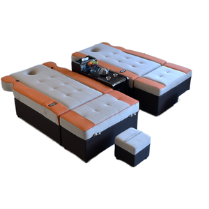 เก้าอี้นวดเท้าไฟฟ้าหุ้มหนังพร้อมฟังก์ชั่นทำความสะอาดหู-ดีไซน์เรียบง่ายทันสมัย รุ่น 808 - Product Image 1