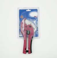 Coupe-tuyaux PVC de qualité industrielle DEMAX, pour tuyaux PPR, lame de style ciseaux ultra-affûtée remplaçable pour outils manuels, 1,5/8 pouces, 42 mm