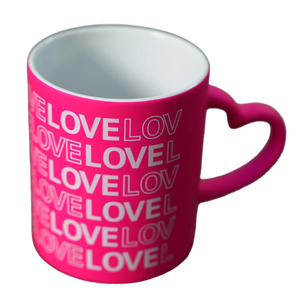 <span class=keywords><strong>Taza</strong></span> de Porcelana de 11 oz para Sublimación, <span class=keywords><strong>Taza</strong></span> de Cerámica Blanca para Té y Café <span class=keywords><strong>con</strong></span> Asa, <span class=keywords><strong>Taza</strong></span> Fluorescente Mate para DIY <span class=keywords><strong>con</strong></span> Asa de Corazón - Product Image 3