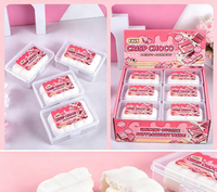 Balles anti-stress croustillantes en forme de chocolat, jouets créatifs à texture croquante, jouets fantaisie amusants en forme de chocolat croustillant
