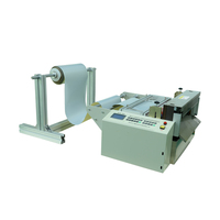Machine de découpe de rouleaux de film PVC de 200 mm, machine de découpe de feuilles de papier isolant à micro-ordinateur